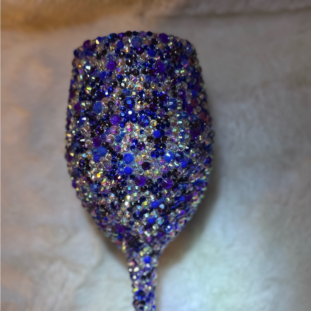 Wine Glass Bedazzled Set